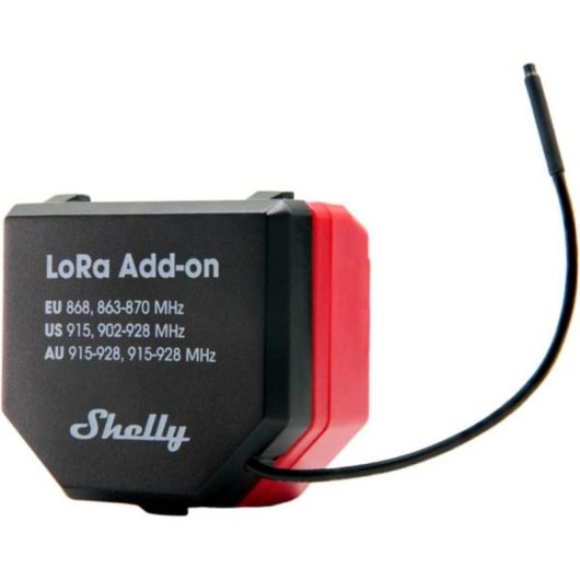 Smart-Home-Zentrale Shelly LoRa Add-on Funkmodul 5 km Reichweite Gen3/Gen4