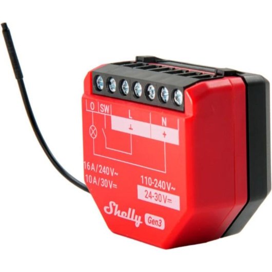 Smart-Home-Zentrale Shelly LoRa Add-on Funkmodul 5 km Reichweite Gen3/Gen4