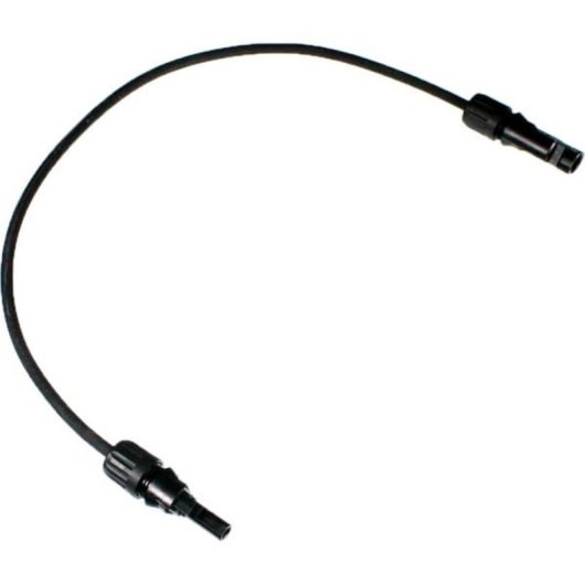 Cavo di estensione solare 6mm² 1 m MC4 maschio-femmina