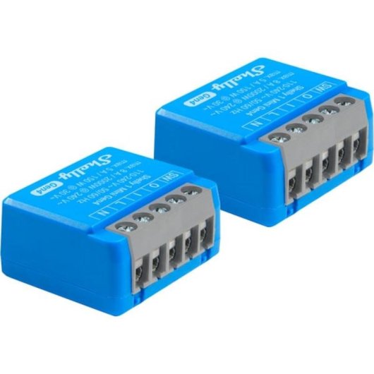 WLAN-Relais Shelly 1 Mini Gen4 Zigbee Matter Lichtsteuerung Einbau