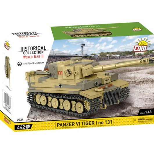 COBI Panzer VI Tiger I No. 131 COBI-2734 442 piezas