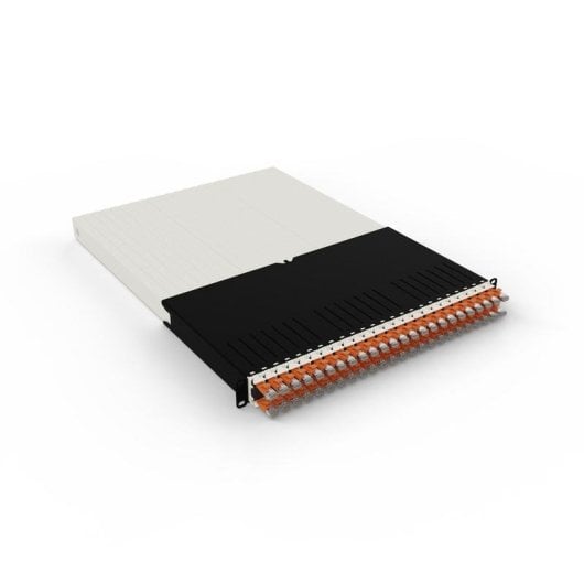 Kit PATCHBOX .one Gestione Cavi 24 Retrattili Cat6a 30RU STP Arancione