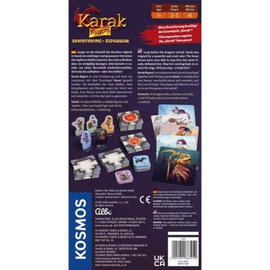 Extension Karak Regent KOSMOS pour 2-5 Joueurs