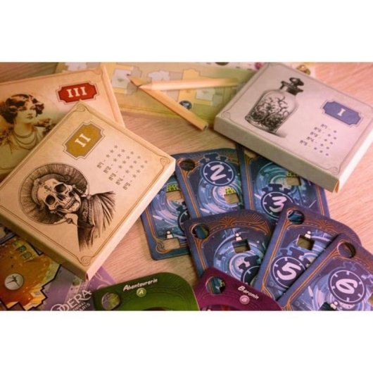 Juego de mesa Pegasus Kronologic Paris 1920 para 1-4 jugadores