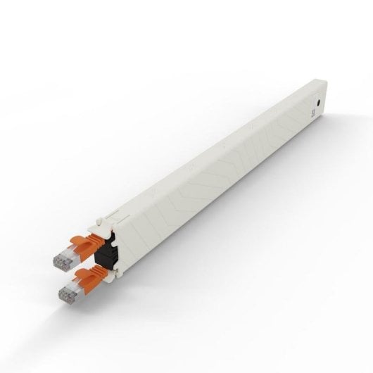Cavo di Rete PATCHBOX Cassette 8RU STP Cat6a 0,8 m Arancione