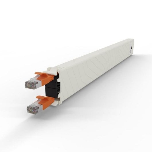 Cavo di Rete PATCHBOX Cassette 8RU STP Cat6a 0,8 m Arancione