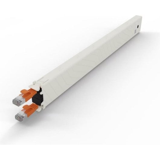 Cavo di Rete PATCHBOX Cassette 8RU STP Cat6a 0,8 m Arancione
