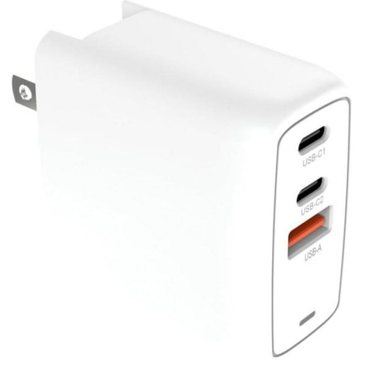 Chargeur GaN 67W Creative 3 Ports USB-C/USB-A Blanc