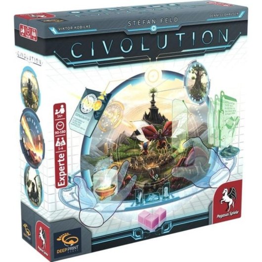 Juego de mesa Pegasus Civolution Estrategia 1-4 Jugadores