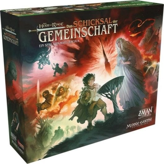 Jogo de Mesa Asmodee O Senhor dos Anéis: O Destino da Comunidade