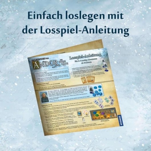 Jeu de plateau KOSMOS Les Légendes d'Andor Le Froid Éternel