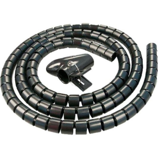 Espirales para cables Lindy 40581 Negro 5 metros