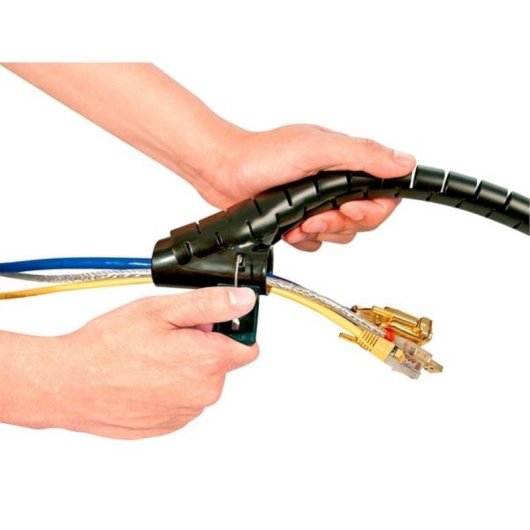 Espirales para cables Lindy 40581 Negro 5 metros