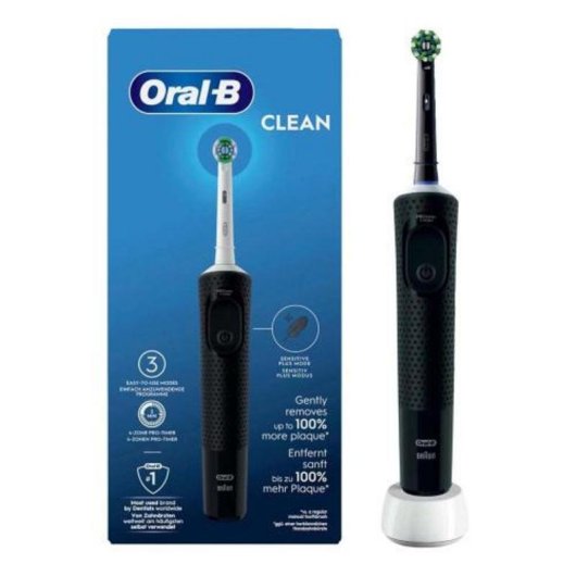 Brosse à Dents Oscillo-Rotative Oral-B 3 Modes 1 Embout Base de Charge