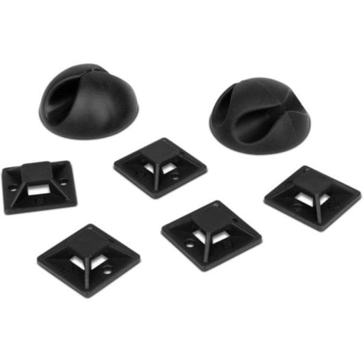 Sharkoon OfficePal Kabelorganizer - 136 Teile Schwarz
