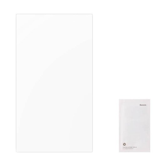 Vetro Temperato Baseus Crystal 0.3mm 17" per Tesla X/S