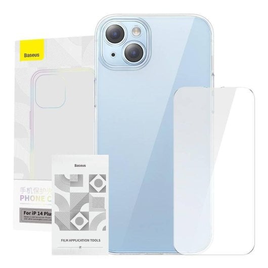 Funda para móvil Baseus Crystal Series Transparente TPU 1,3 mm para iPhone 14 Plus