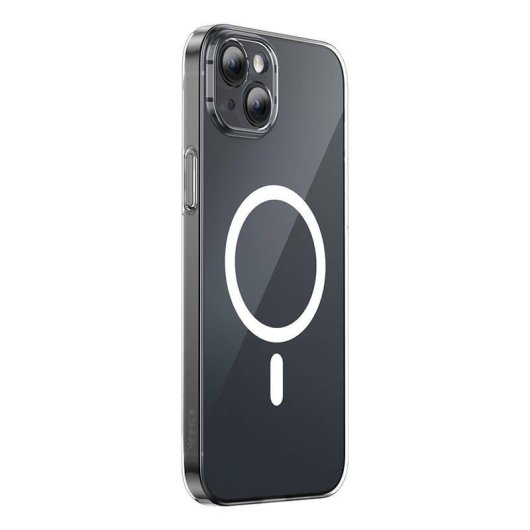 Funda para móvil Baseus ARSJ010602 Magnética Transparente PC con cristal templado para iPhone 13