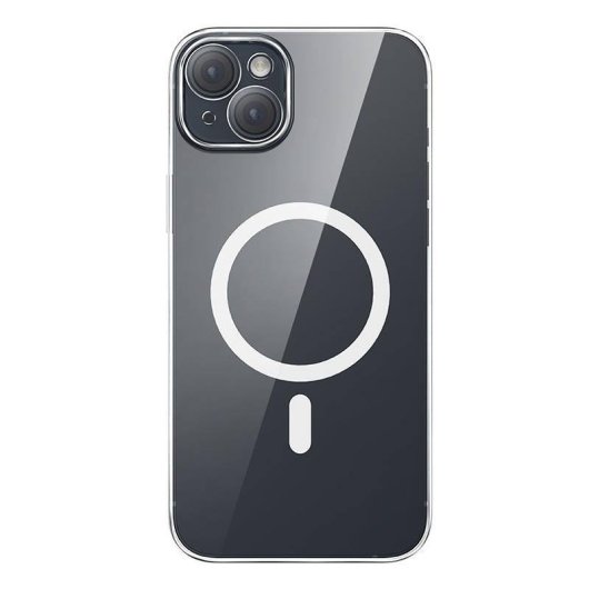 Funda para móvil Baseus ARSJ010602 Magnética Transparente PC con cristal templado para iPhone 13