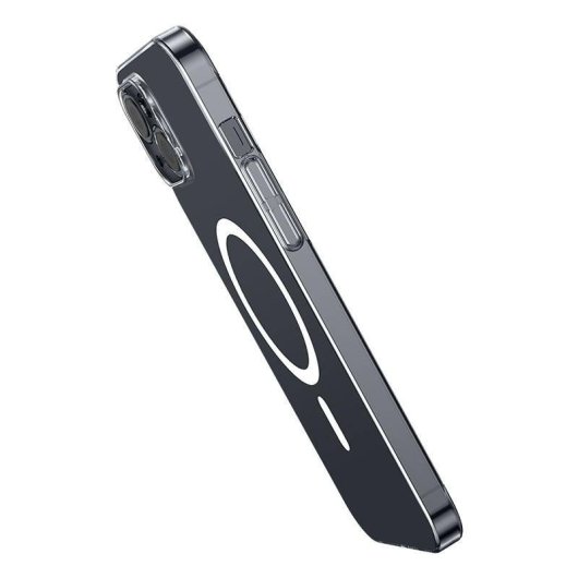 Funda para móvil Baseus ARSJ010602 Magnética Transparente PC con cristal templado para iPhone 13
