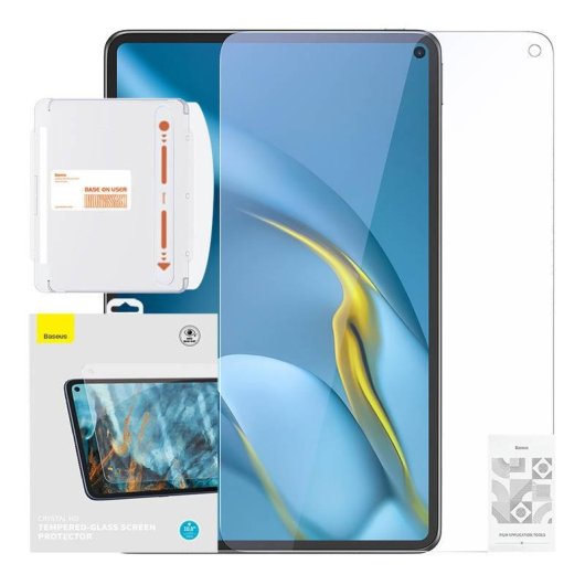 Vidrio templado Baseus Crystal 0,3 mm 9H para Huawei MatePad 10,8"