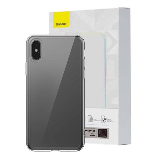 Capa Baseus P60151100201-01 TPU transparente flexível para iPhone XS MAX