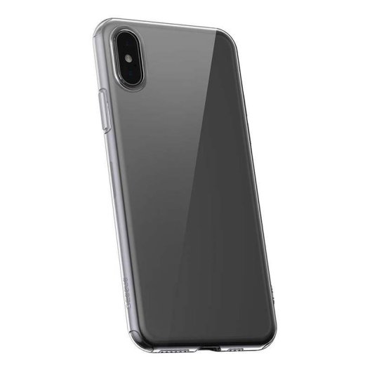 Capa Baseus P60151100201-01 TPU transparente flexível para iPhone XS MAX