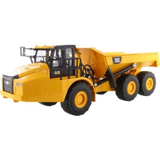 Camião Betoneira Articulada Carrera CAT 745 Rádio Controlo 1:24 LED