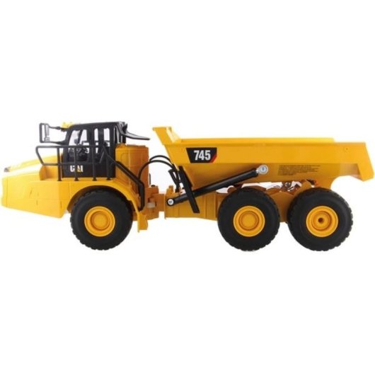 Camião Betoneira Articulada Carrera CAT 745 Rádio Controlo 1:24 LED