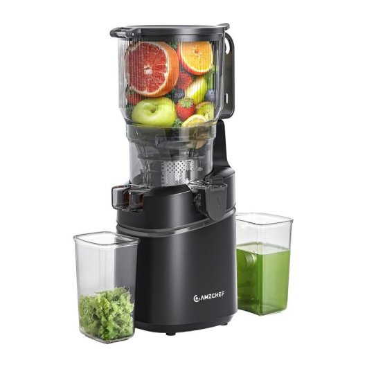Extracteur de jus lent AMZCHEF SJ-036CBK 250W 2.5L