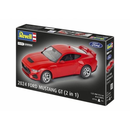 Bausatz Revell Ford Mustang GT Maßstab 1:25 Click System