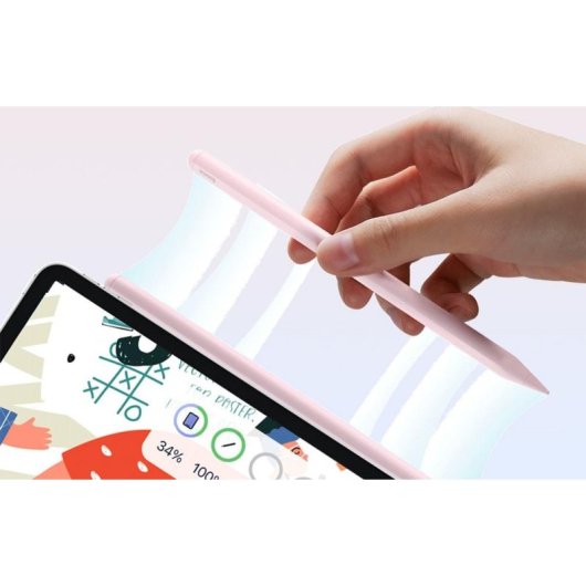 Estilus inalámbrico Baseus Smooth Writing 2 rosa para iPad
