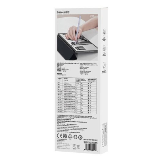 Lápiz óptico Baseus Smooth Writing 2 púrpura carga magnética para iPad