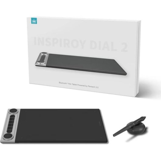 Tablette Graphique Huion Inspiroy Dial 2 Bluetooth 5080 LPI 8192 Niveaux
