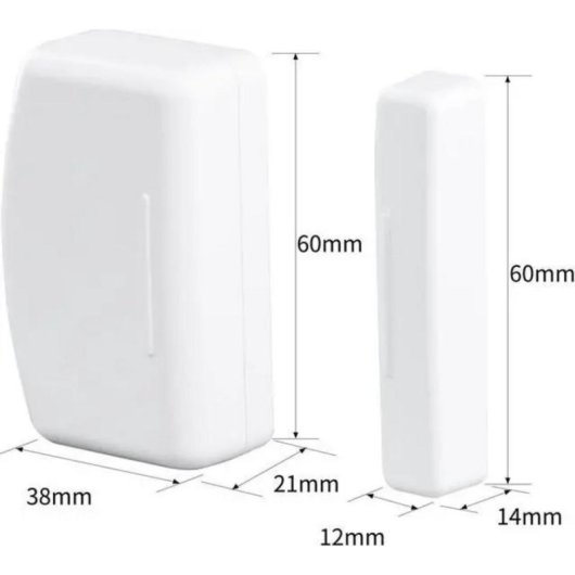 Sensor de Puertas y Ventanas THIRD REALITY ZigBee Con Batería Larga Duración