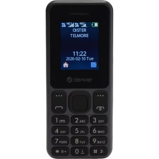 Denver FAS-1880L 4G 1,77" Dual SIM Bluetooth 5.0 Preto