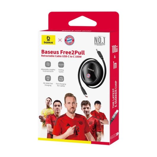 Câble de charge Baseus USB-C 100W Bayern Edition