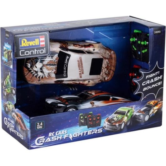 Auto RC Revell Crash Fighter Radiocontrol GHz