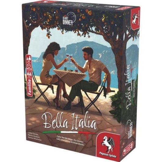 Jeu de Société Pegasus Deadly Dinner Bella Italia Cooperatif 7-11 Joueurs