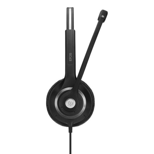 Casque Epos IMPACT SC 268 filaire USB avec réduction de bruit pour bureau, noir et argent