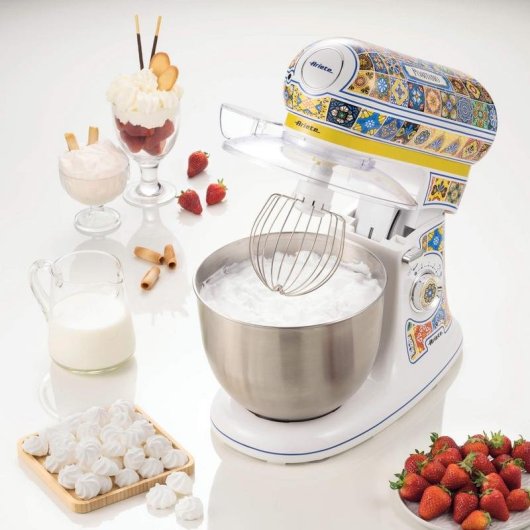 Batteuse Planétaire Ariete Positano 2400W 5.5L Acier Inoxydable