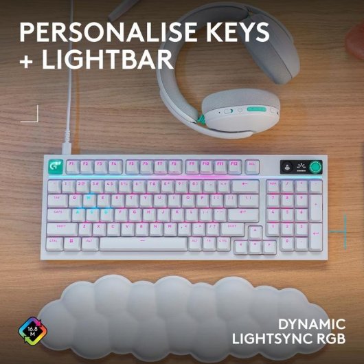 Clavier Logitech G G316 X 98 mécanique gaming RGB avec câble amovible Allemagne QWERTZ