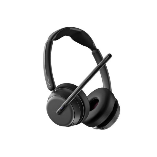 Casque EPOS Impact 1000 sans fil Bluetooth avec réduction de bruit active, micro, noir