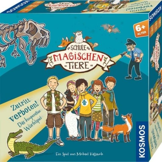 Jeu de société coopératif KOSMOS L'École des animaux magiques - Accès interdit