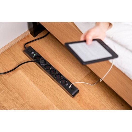 Multipresa Brennenstuhl 6 prese USB-A USB-C con protezione da sovratensioni