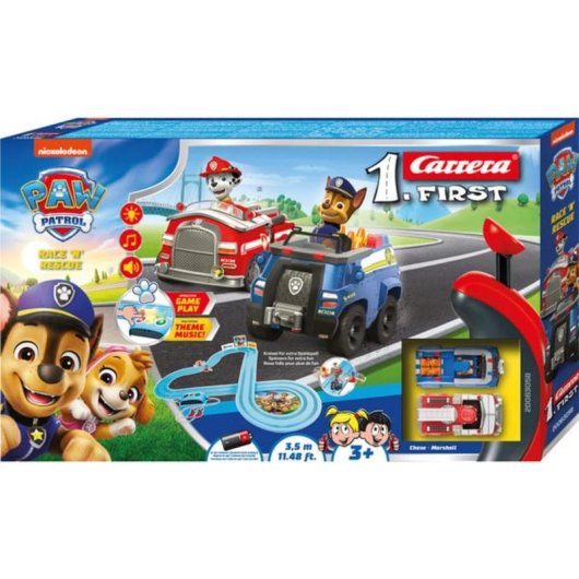 Carrera FIRST Rennbahn PAW Patrol Race 'N' Rescue 3,5 m