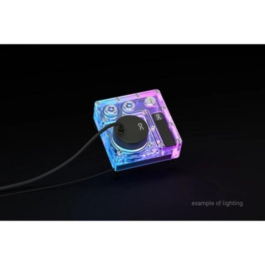 Refrigeración líquida Alphacool Core Reservior 120 mm RGB direccionable acrílico