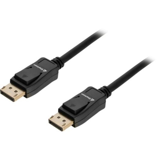 Cabo DisplayPort 1.4 Sharkoon 8K 5 metros (preto)