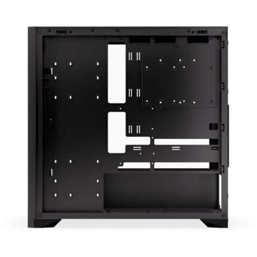 Boîtier PC Krux Palum Tour Midi ATX avec fenêtre noir et bois