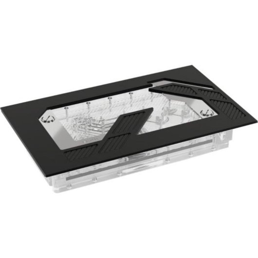 Wasserkühlung Alphacool Apex Distro Plate Dark Base Pro 901 RGB
